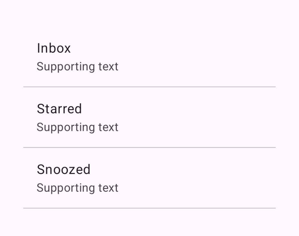 Lazy Column preview